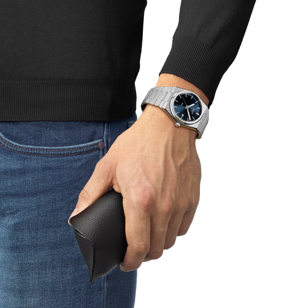 TISSOT PRX 40mm ESFERA AZUL