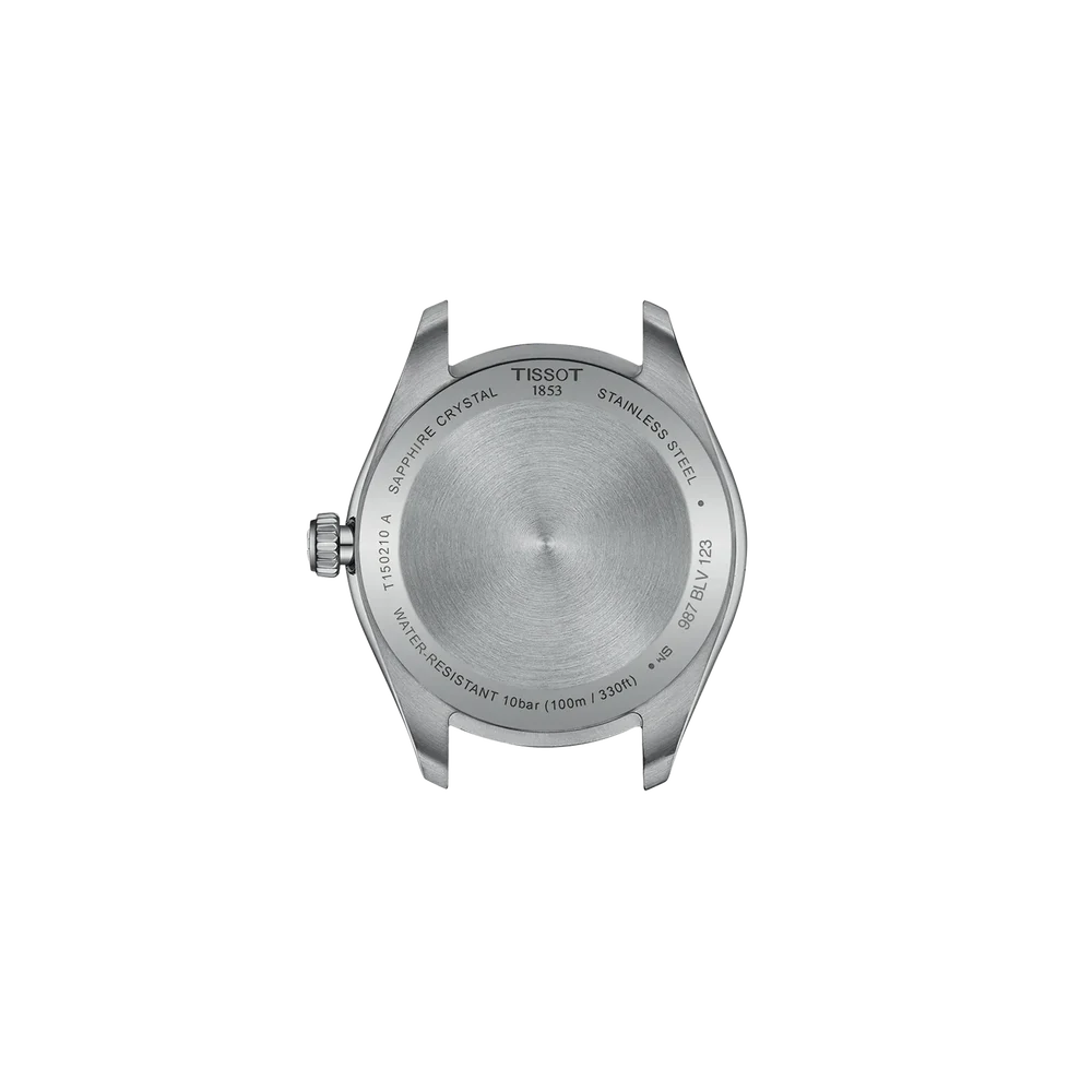 TISSOT PR 100 34mm ESFERA BLANCA DETALLES DORADOS