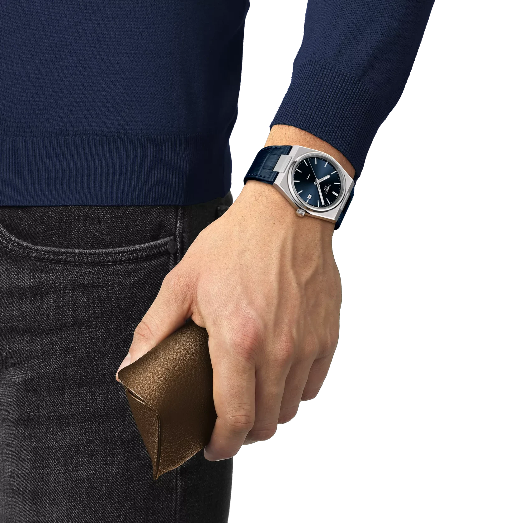 TISSOT PRX 40mm CORREA CUERO