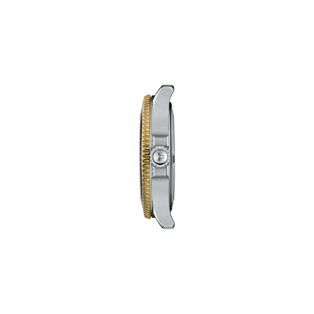 TISSOT SEASTAR 1000 36mm ESFERA NEGRA DETALLES DORADOS