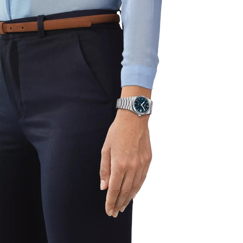TISSOT PRX 35mm ESFERA AZUL