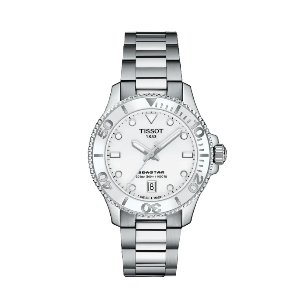 TISSOT SEASTAR 1000 36mm ESFERA BLANCA