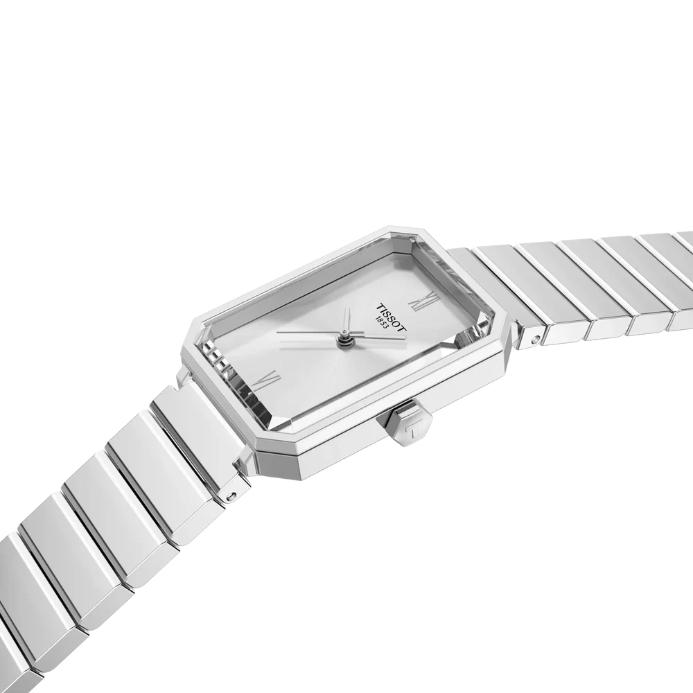 TISSOT SRV 30mm ESFERA PLATEADA