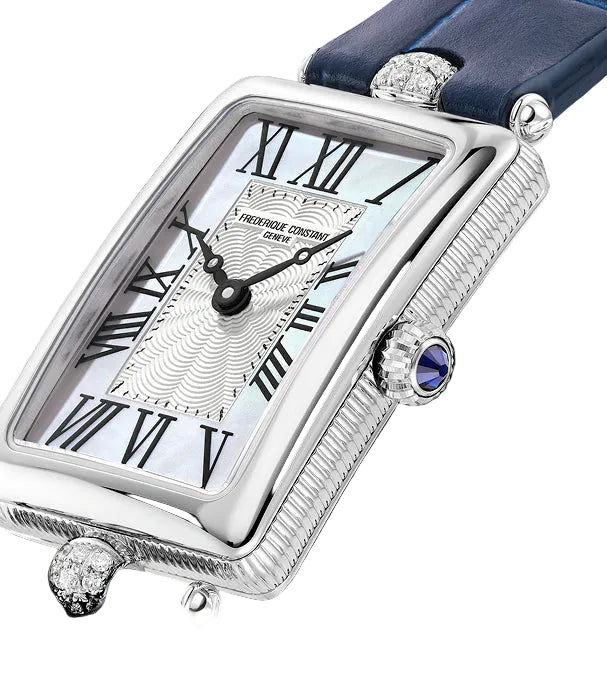 FREDERIQUE CONSTANT 28mm ART DECO CARREE CAJA BLANCA
