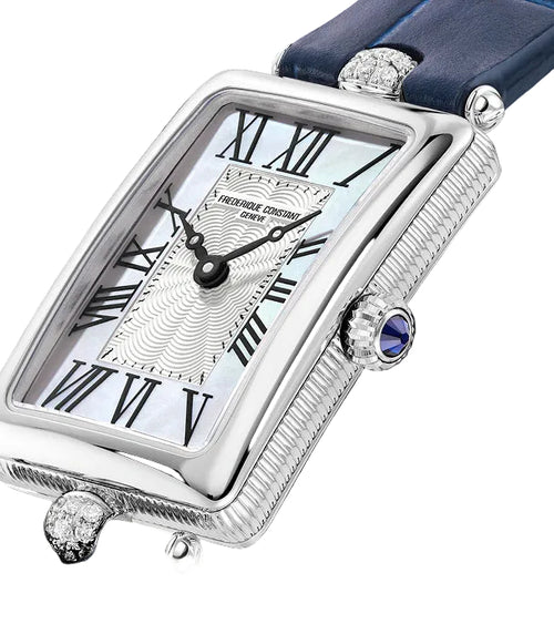 FREDERIQUE CONSTANT 28mm ART DECO CARREE CAJA BLANCA