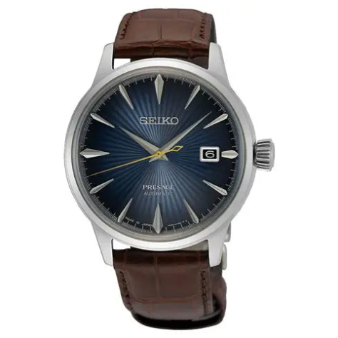 SEIKO PRESAGE COCKTAIL TIME CORREA CUERO