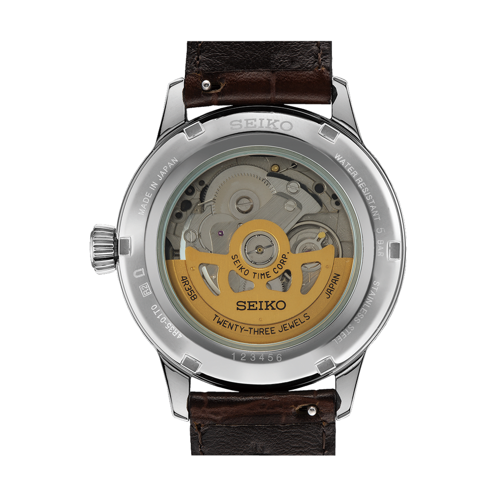 SEIKO PRESAGE COCKTAIL TIME CORREA CUERO