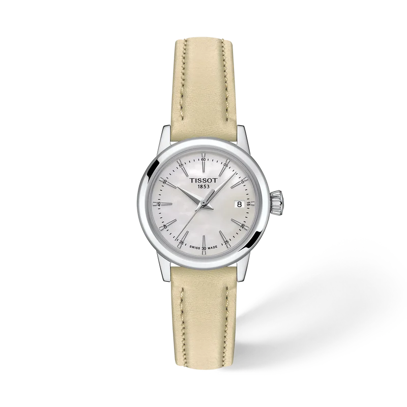 TISSOT CLASSIC DREAM 28mm ESFERA NÁCAR BLANCO