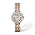 TISSOT BELLISSIMA 26mm ESFERA BLANCA DETALLES ORO ROSA