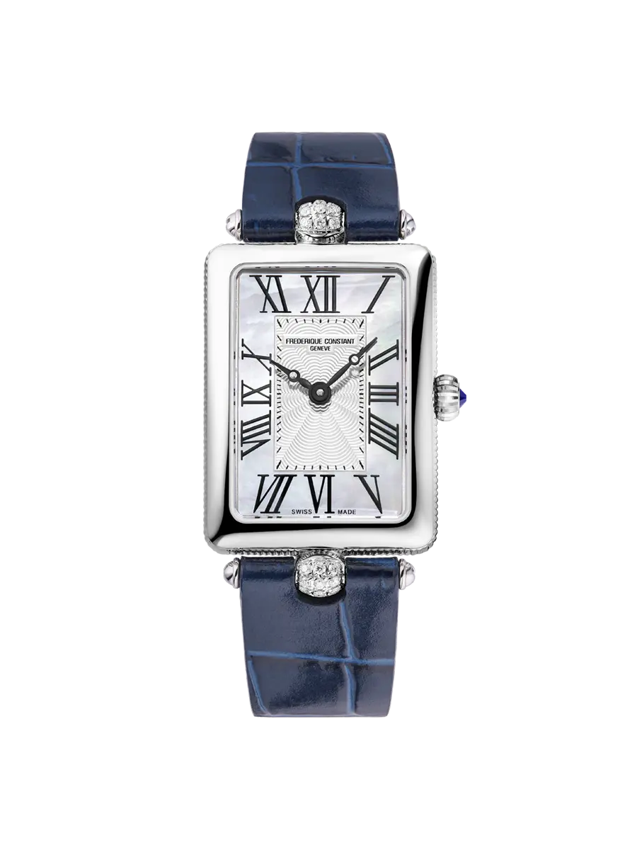 FREDERIQUE CONSTANT 28mm ART DECO CARREE CAJA BLANCA