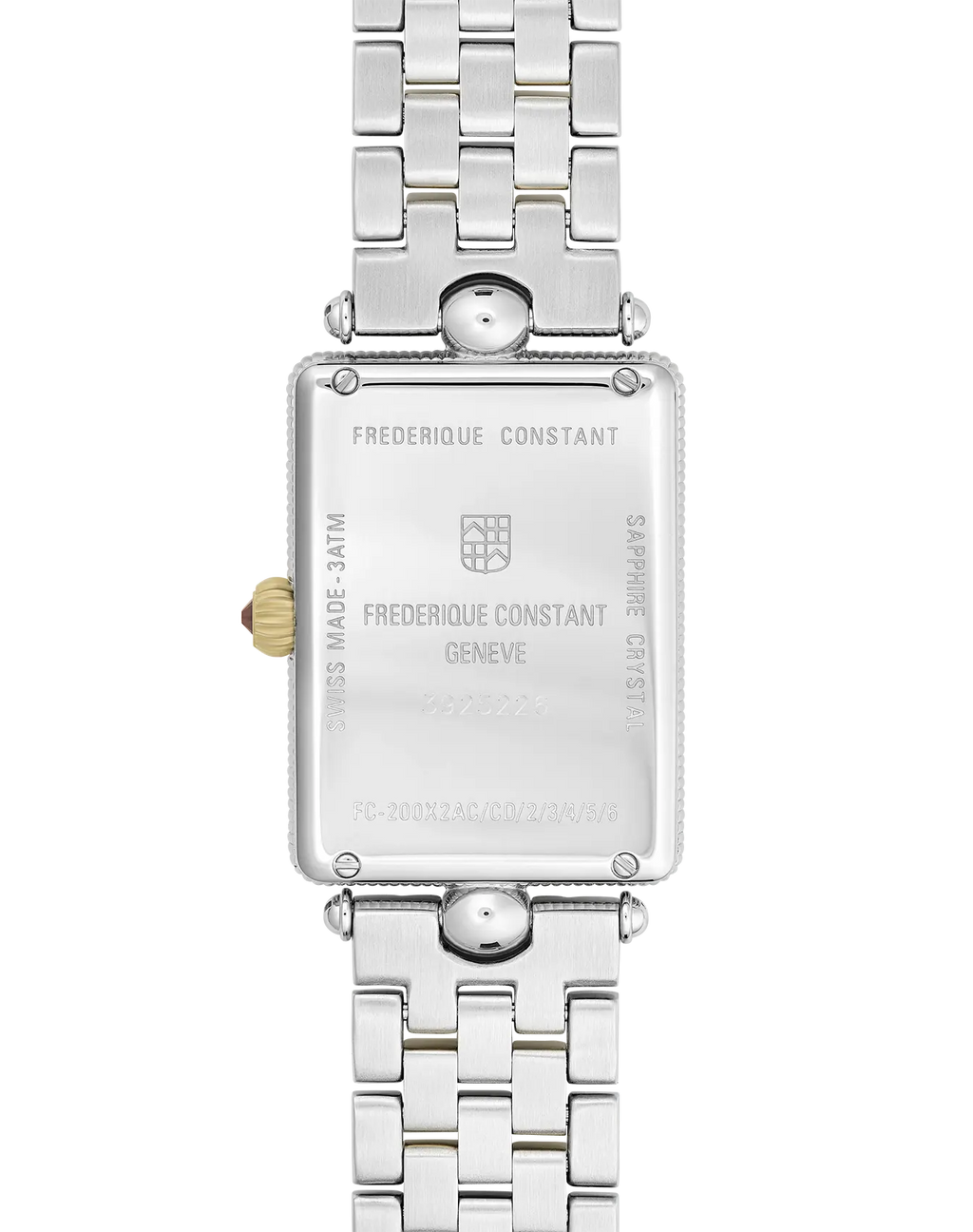 FREDERIQUE CONSTANT 28mm ART DECO CARREE BICOLOR