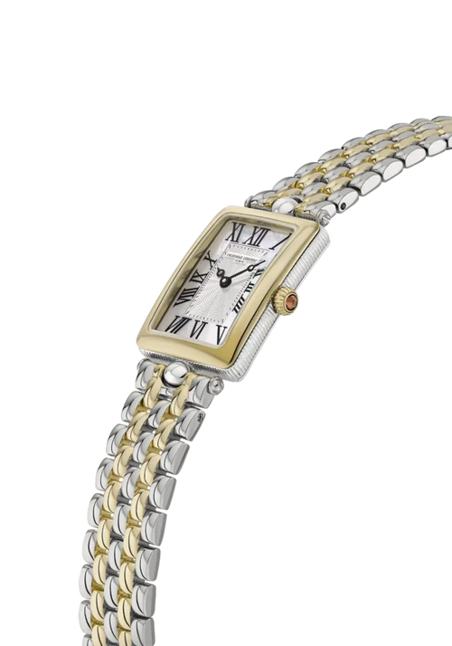 FREDERIQUE CONSTANT 28mm ART DECO CARREE BICOLOR