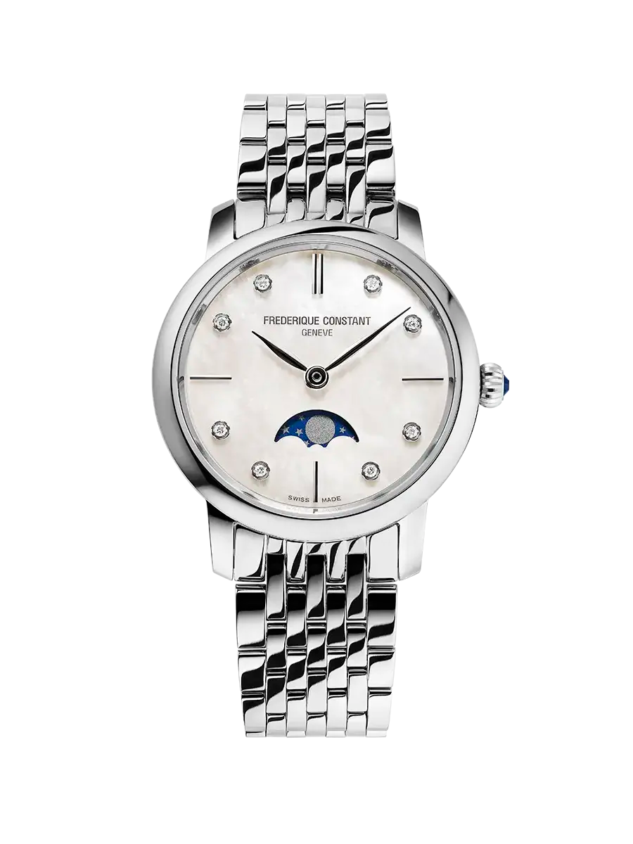 FREDERIQUE CONSTANT 30mm SLIMLINE LADIES MOONPHASE