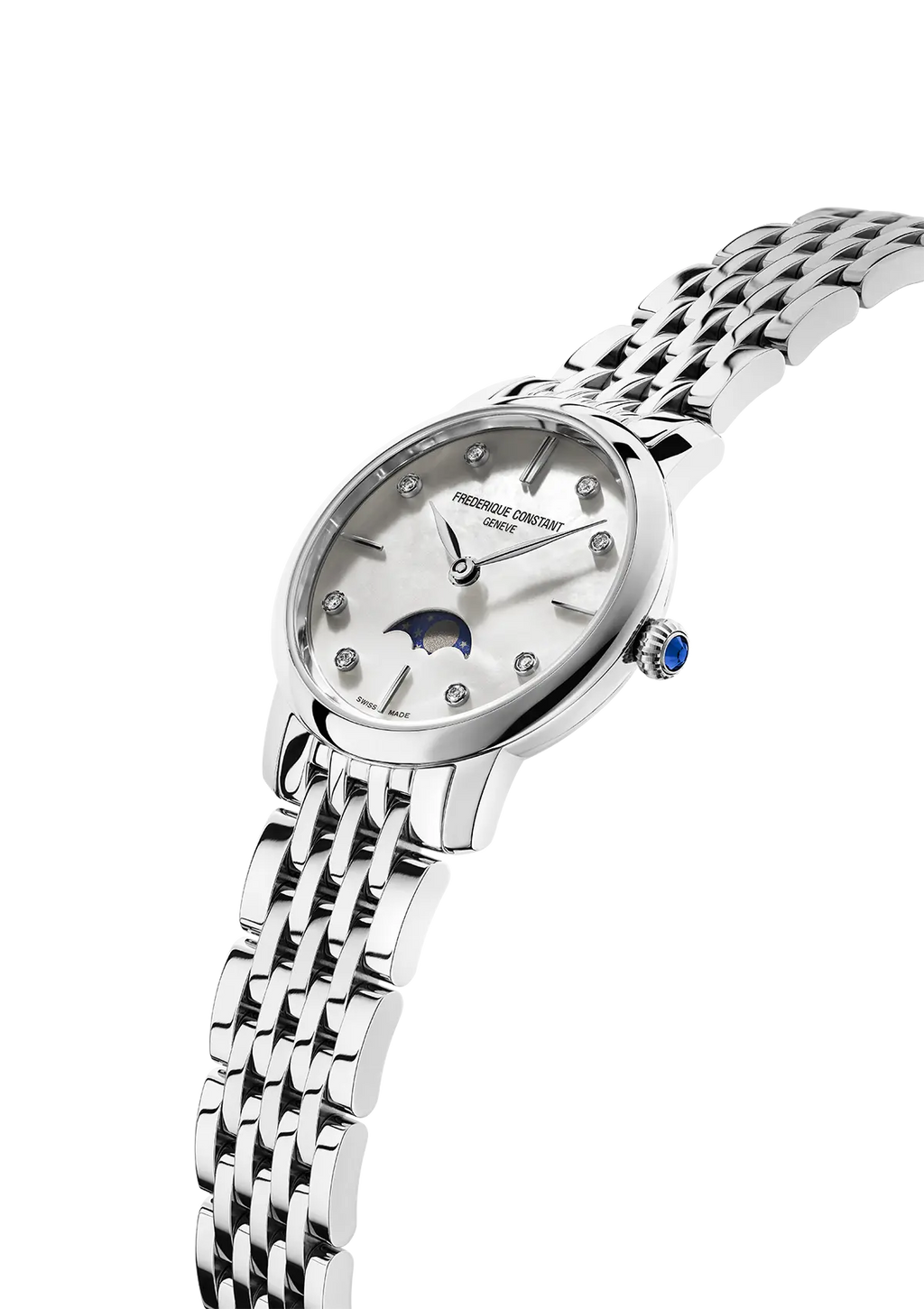 FREDERIQUE CONSTANT 30mm SLIMLINE LADIES MOONPHASE