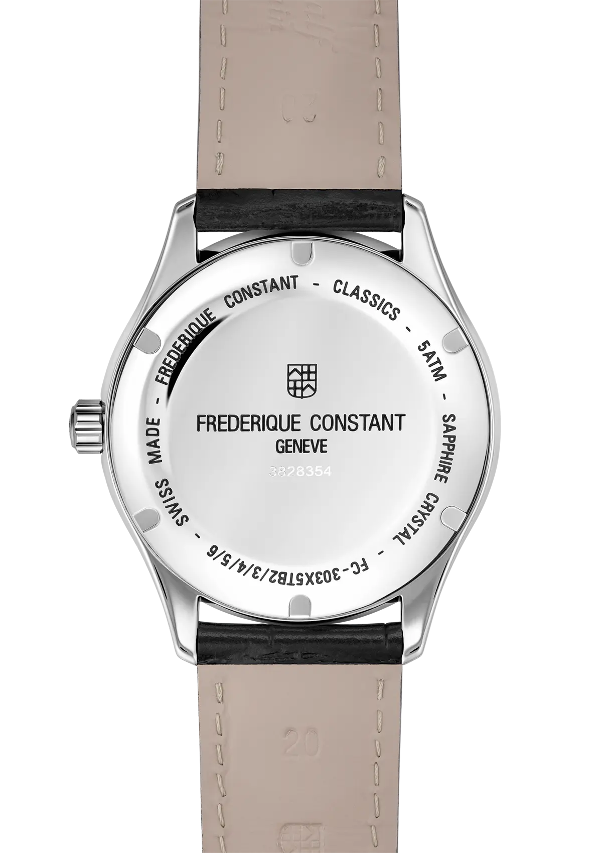 FREDERIQUE CONSTANT CLASSICS AUTOMATIC 40 MM ESFERA BLANCA