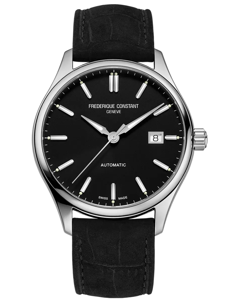 FREDERIQUE CONSTANT 40mm INDEX AUTOMATIC ESFERA NEGRA