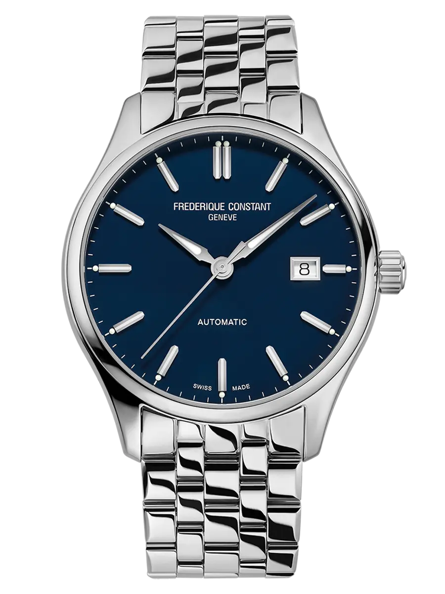 FREDERIQUE CONSTANT 40mm INDEX AUTOMATIC ESFERA AZUL