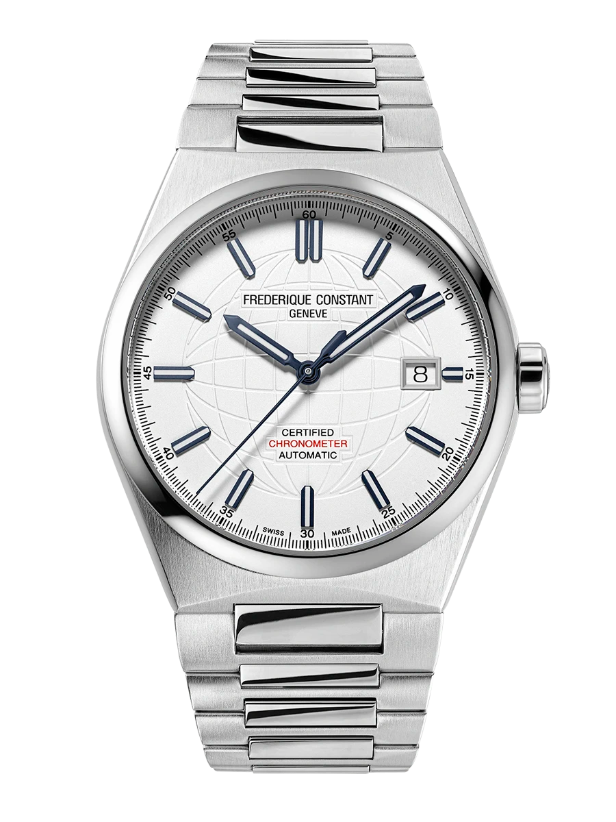 FREDERIQUE CONSTANT 39mm HIGHLIFE AUTOMATIC COSC ESFERA BLANCA