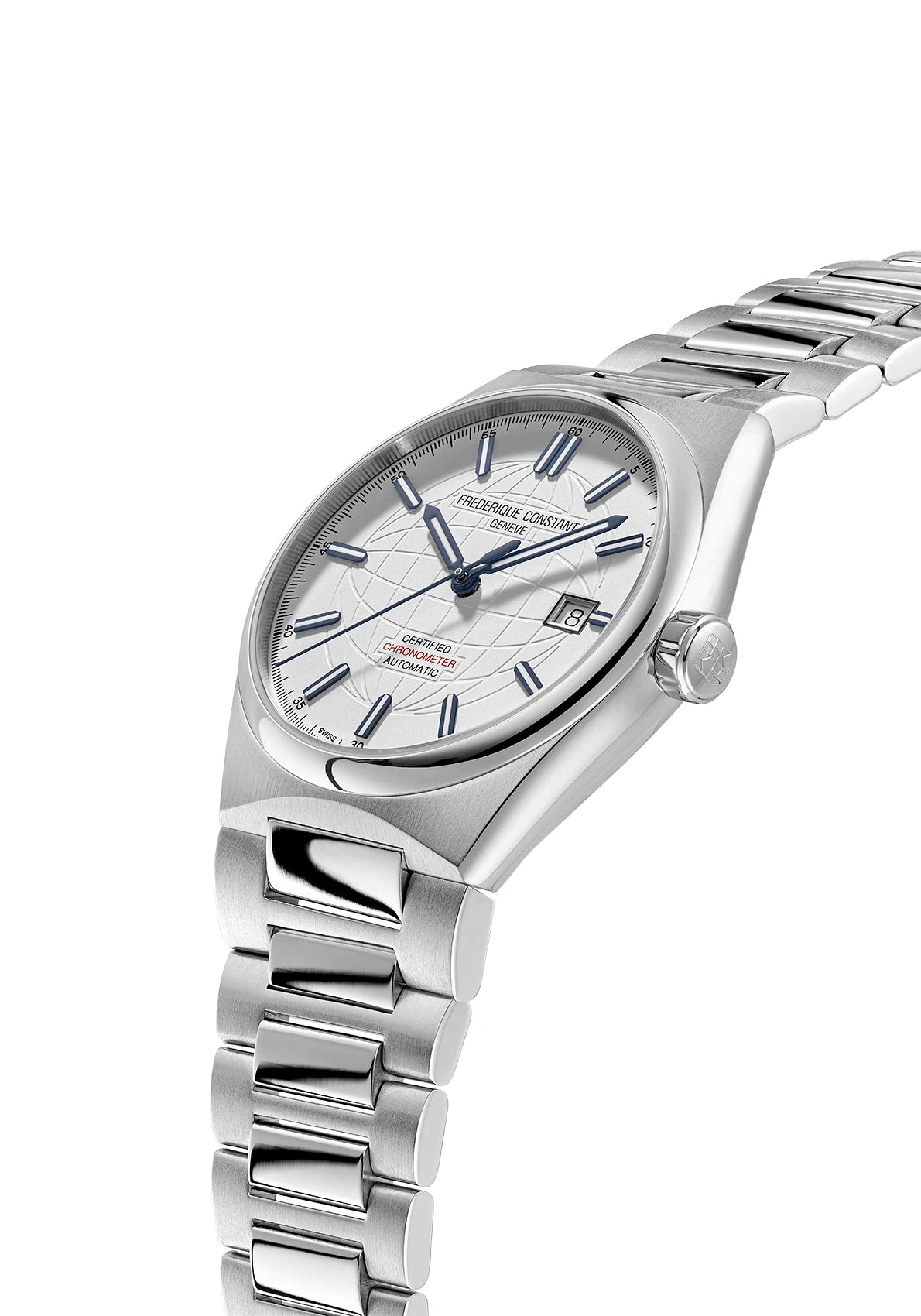 FREDERIQUE CONSTANT 39mm HIGHLIFE AUTOMATIC COSC ESFERA BLANCA