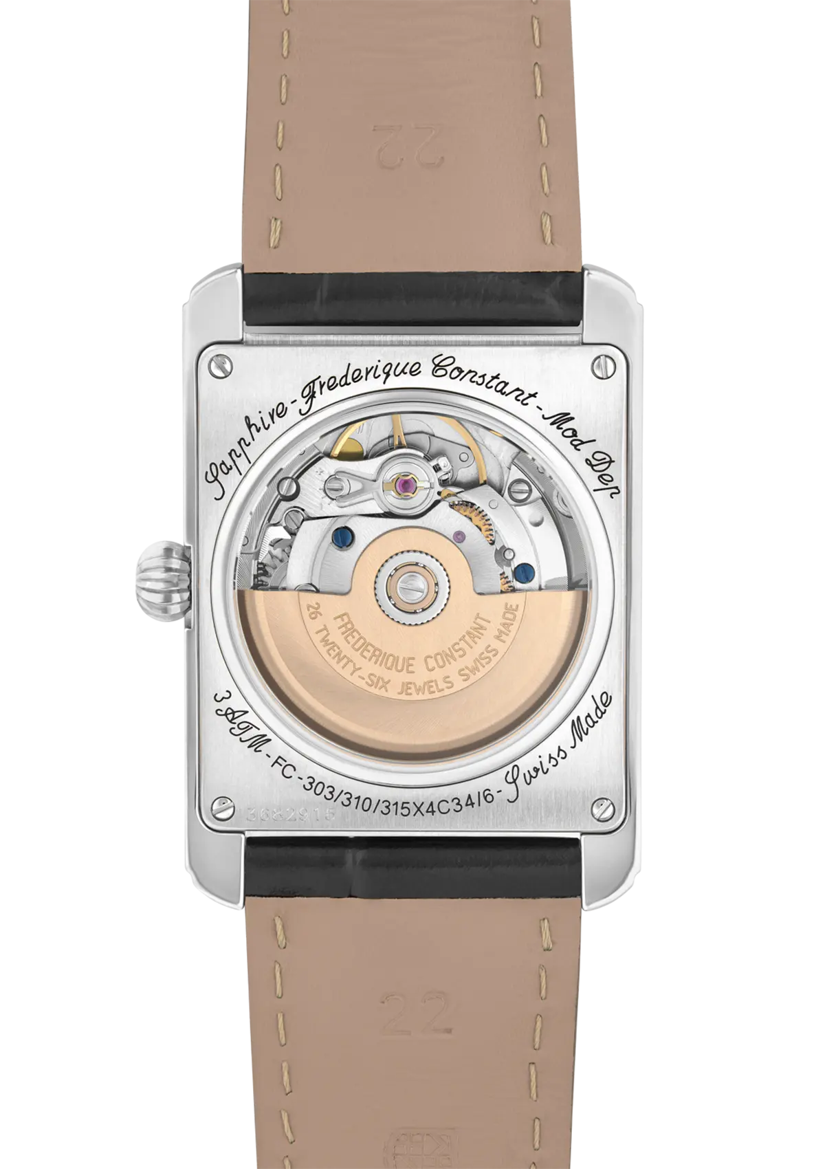 FREDERIQUE CONSTANT CLASSICS CARREE AUTOMATIC