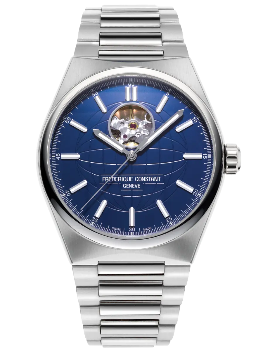 FREDERIQUE CONSTANT 39mm HIGHLIFE HEART BEAT AUTOMATIC ESFERA AZUL